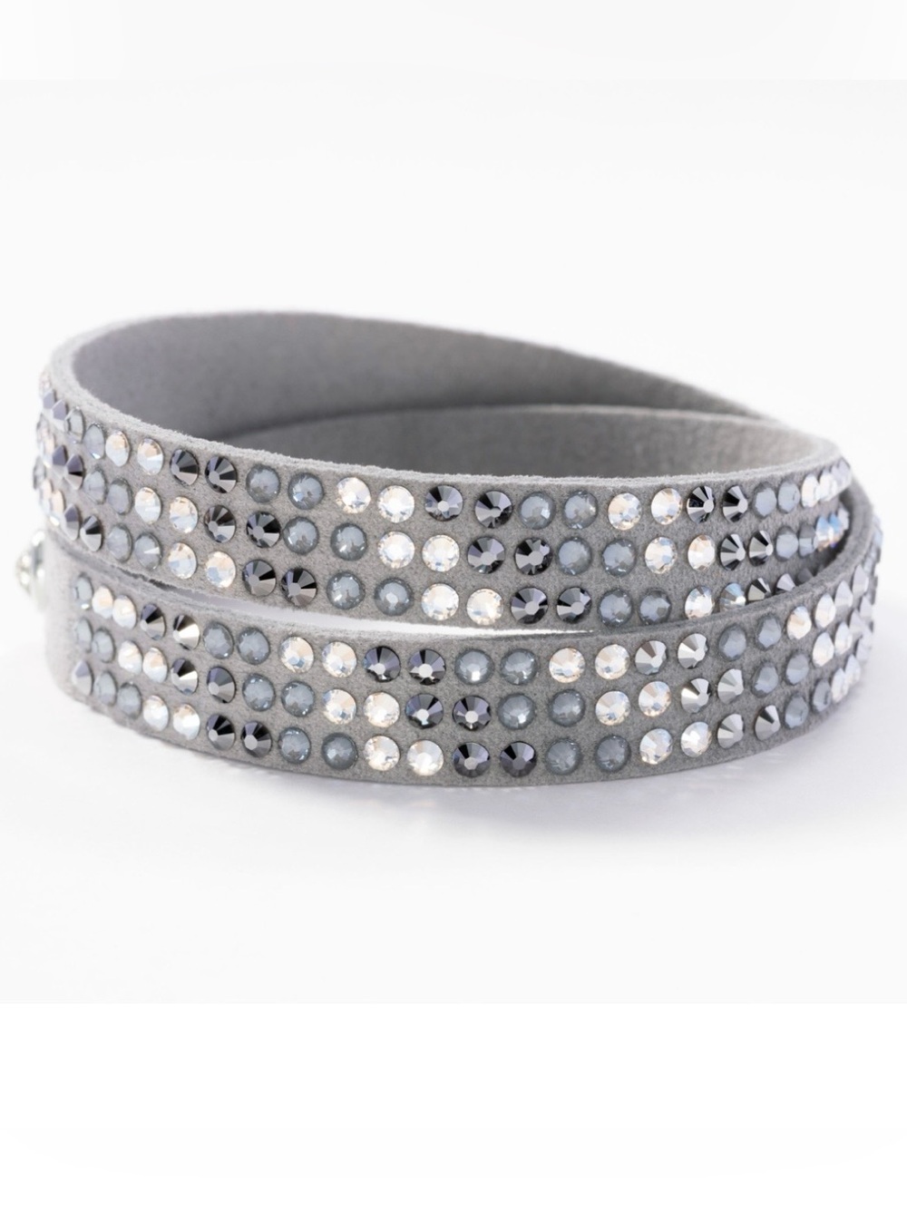 NWT Touchstone Crystal “Wrapped Up Bracelet, Chrome”